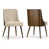Walnut Frame/Beige Seat selected