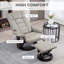 Fauteuil inclinable avec repose-pieds HOMcom-1578446646