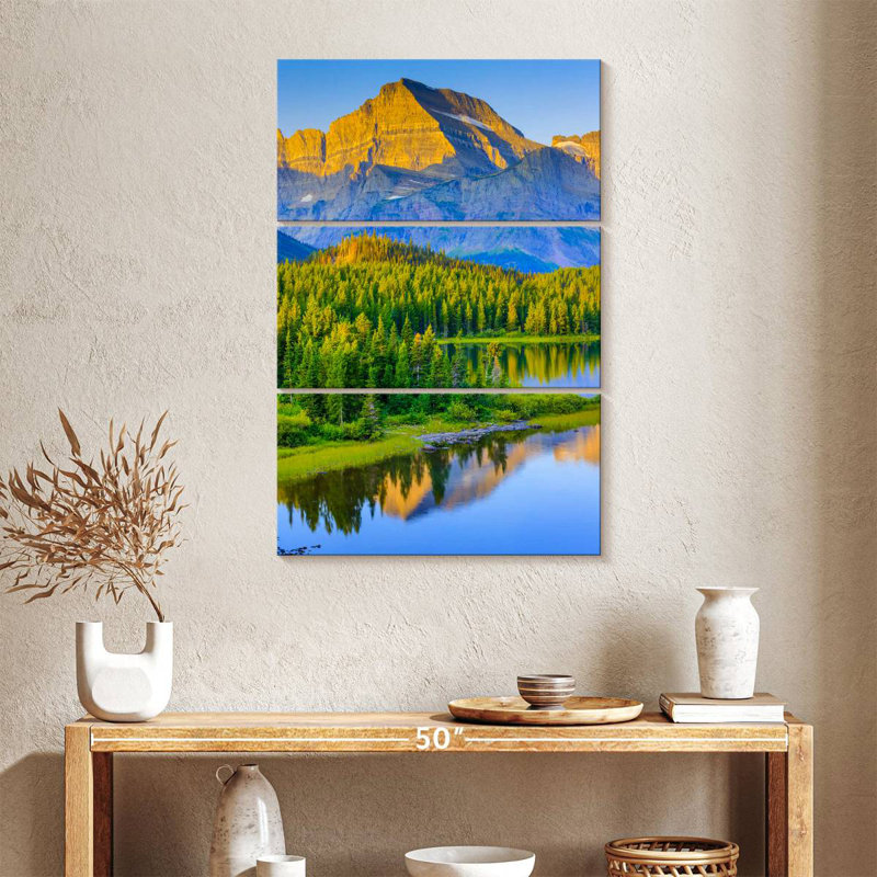 Alvord Swiftcurrent Lake, 38" H x 24" W