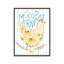 «Good Morning Floral Chicken» par Jessica Mingo, reproduction d'art-129008876-129008877-129008880