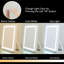 Hollywood Makeup Mirror with Dimmable Lights