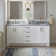 Sawyer 72'' Solid Wood Double Bathroom Vanity Base Only, Base Cabinet without Top