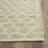 Arria Cape Cod Hand Woven Jute/Cotton Polka Dots Rug in Green/Natural-19269995