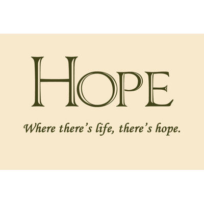 " Solid Beige Hope "