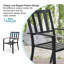 Stackable Outdoor Patio Dining Armchair