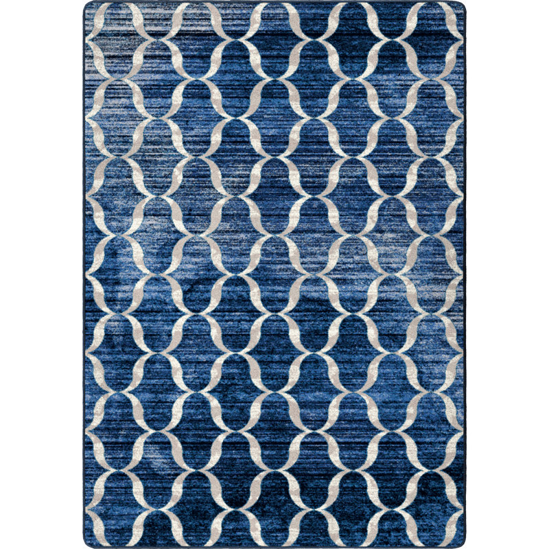 Hopelyn Abstract Indoor Rug, Rectangle 4' x 5'