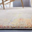 Tapis gris / doré à motif abstrait Massad-24110261