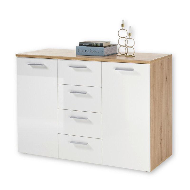 4 Drawer 120Cm W Chest of Drawers