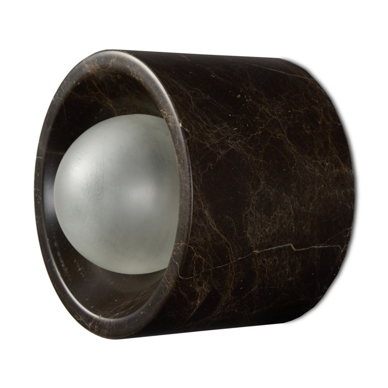 Fargo Sconce-Brown Italian Marble
