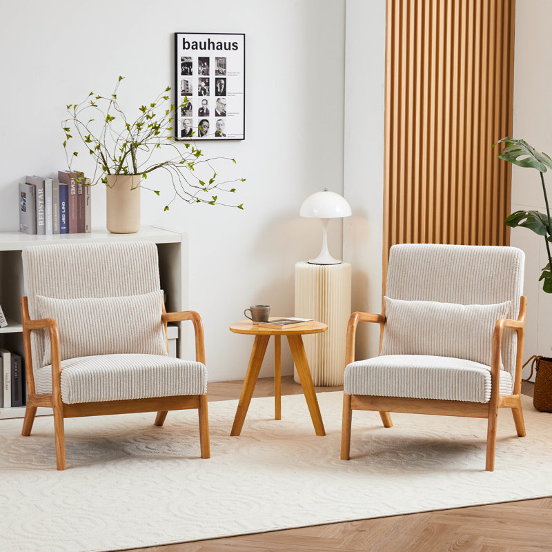 Chaise d'appoint Winnie, Bois naturel