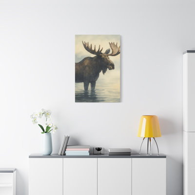 Aaroon Single Picture Frame Print on Canvas