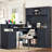 Corner L-Shaped Desk With Charging Station-1884224211