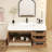 Jessica 48'' Wall-Mounted Single Bathroom Vanity-770587525
