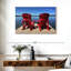 Chaises Adirondack rouges Mehar-108722639