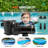 VEVOR Above Ground Pool Pump, 1HP, 80 GPM Max. Flow Single Speed Swimming Pool Pump