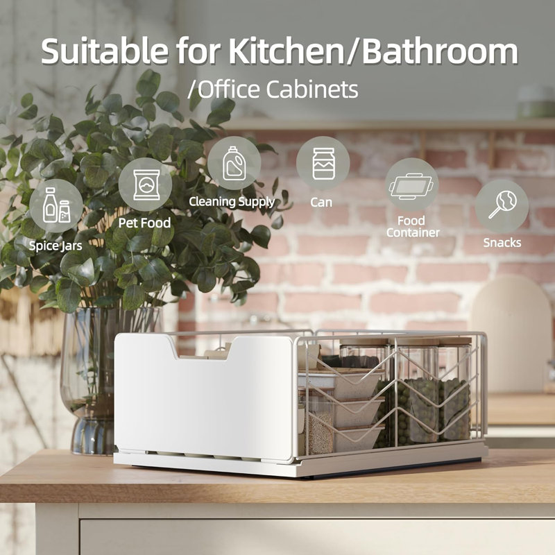 Pull Out Cabinet Storage Box