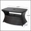 Table d'appoint Berkeley avec trou pour parasol intégré et tablettes spacieuses pour un confort et une commodité extérieurs-2139221944