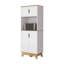 Armoire de garde-manger, armoire à double porte supérieure, surface de comptoir