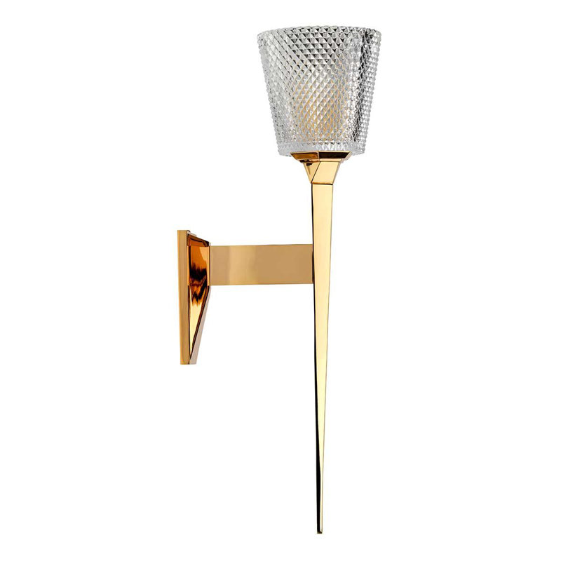 Atdhe Steel Wallchiere, Polished Gold