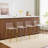Acrylic Clear Cyrus Chloe Counter Stool-1039090275