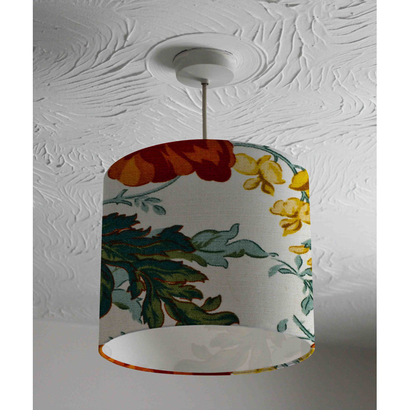 Cotton Drum ( Uno ), 22cm H x 25cm W x 25cm D