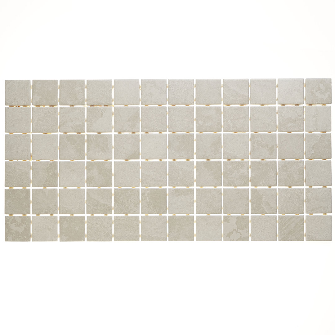 Slate Attaché 2" x 2" Porcelain Mosaic Wall & Floor Tile Daltile 