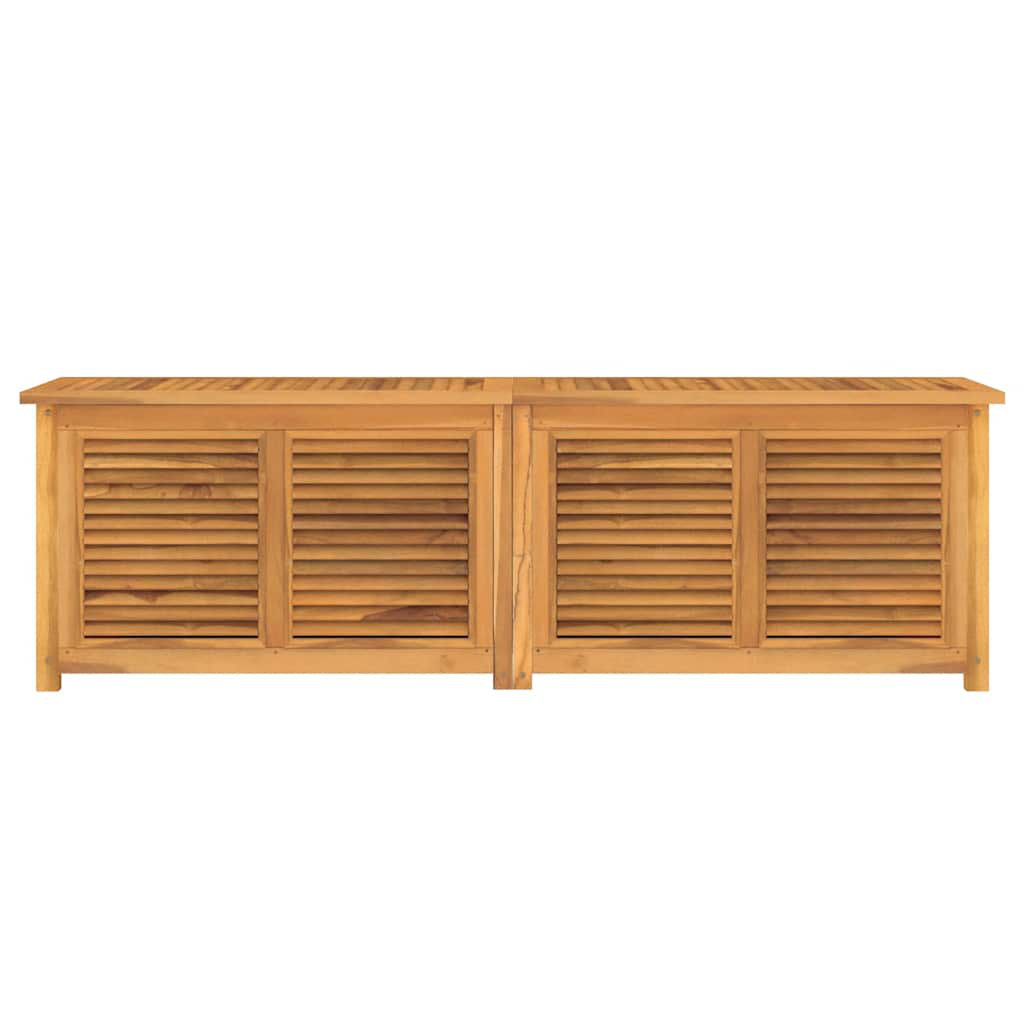 Dakota Fields Garden Storage Box With Bag Solid Wood Teak