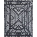 Vivien Hand Knotted Wool Geometric Area Rug