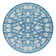 Tapis bleu Myatt