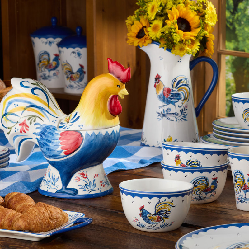 Service de table 16 pièces French Rooster