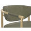 HELOISE Upholstered Stool with Metal Frame-678855855