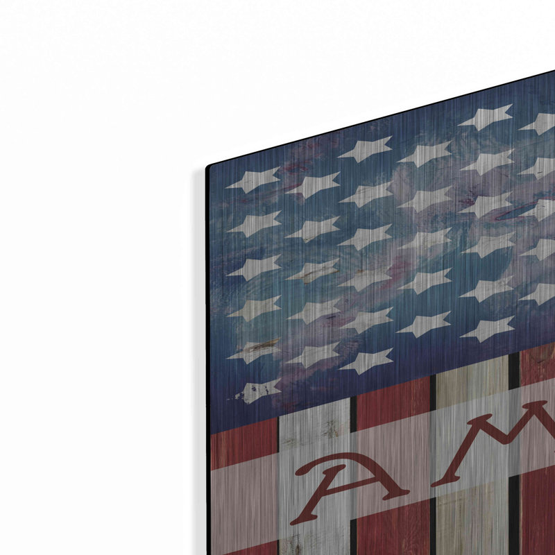 «Drapeau américain» par Cindy Jacobs, H 36 po x l 24 po