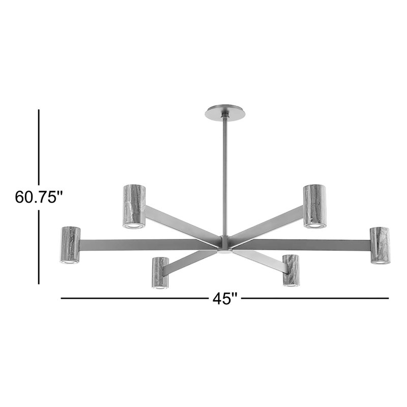 Predock 6-Light Chandelier