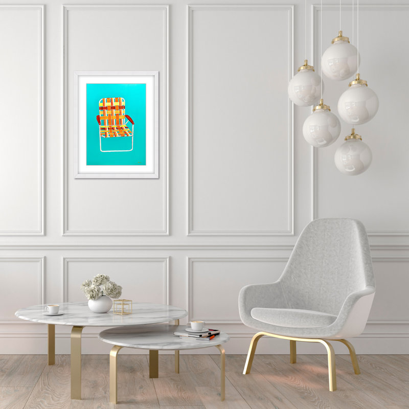 Pop Art & Retro Summer Seat, 20" H x 16" W