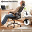 Chaise de bureau Inbox Zero Mesh avec support lombaire adaptable