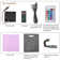 Weybridge Freestanding Glass Reversible Large - 6' - 8' Chalkboard