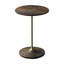 Table de bout en fer et en bois massif de style rétro