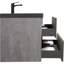 Meuble-lavabo mural moderne pour salle de bain