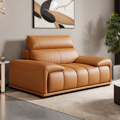 Modern light luxury straight-row sofa