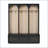 Farmhouse Arch Hall Tree with 8 Hooks, Drawers, and Wood Grain Back Panels-2001353830