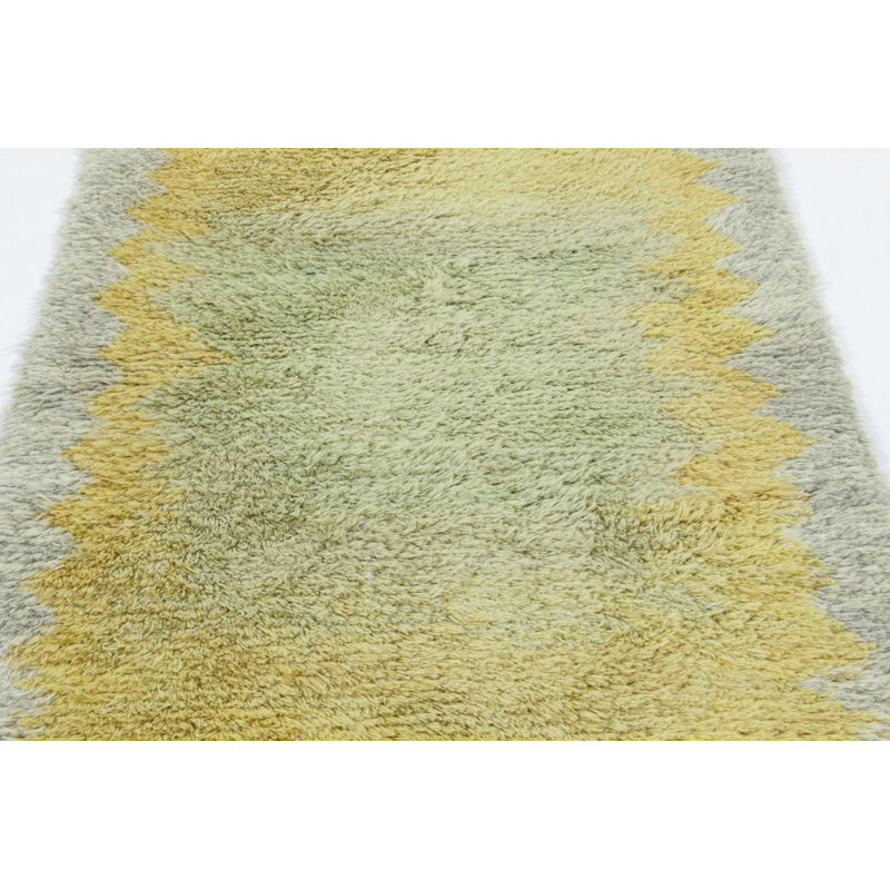 Vintage One-of-a-Kind 3'10" X 5'9" Hand Knotted Area Rug