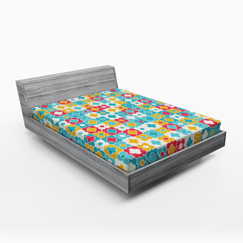 Drap-housse Quatrefoil, Drap-housse pour lit double
