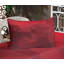 Drap-housse et coussin décoratif Ambesonne, rouge rubis écarlate-106800458