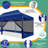 10'x20' Heavy Duty Canopy Tent, Pop up Gazebo with Netting Screened-104652021