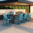  Outdoor HDPE Adirondack Chairs / Patio Bar Stools-1397099359