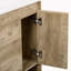 Meuble-lavabo moderne en bois de 30 po, armoire de salle de bain avec tiroir coulissant, armoire de rangement de salle de bain avec lavabo en céramique, meuble-lavabo simple avec portes et tablette ouverte