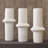 Ascending Ring Vase-Matte White-Mid