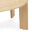 Kering Oak Wood Oval Coffee Table