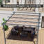 Auvent de remplacement pour pergola Aoodor-114884131-114884129