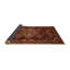 Tapis traditionnel rouge / crème-175208820